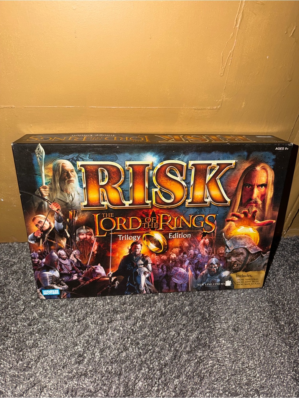 Risk Lord Of The Rings Trilogy 2003 Parker Brothers Board Game Vintage Classic U
